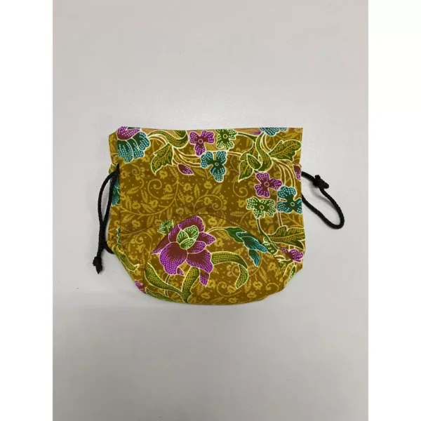 Batik Gift Small Pouch Drawstring